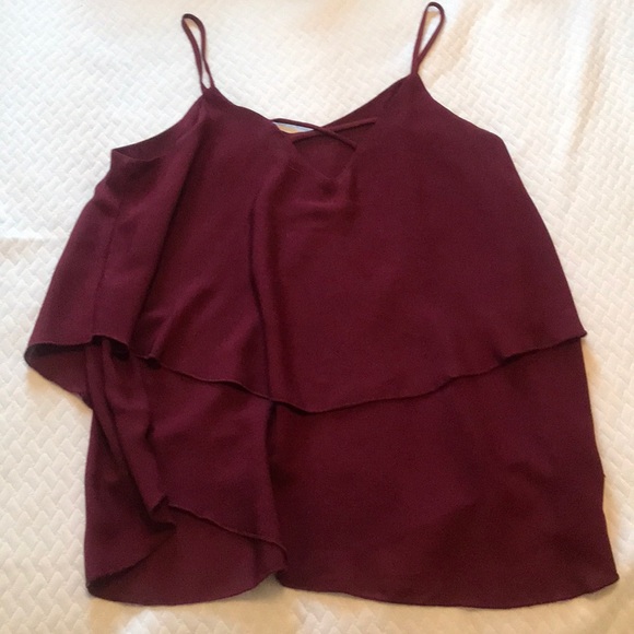 Maroon tank top. - Picture 2 of 2